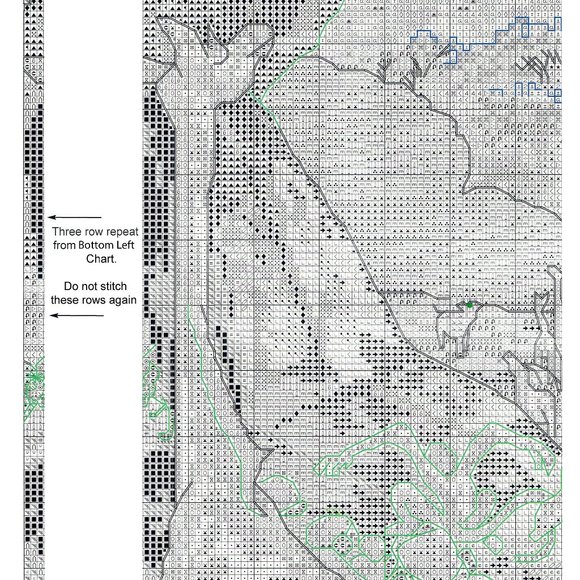 Disney Kinkade Lion King Cross Stitch Pattern16x12 - Picture 3 of 3